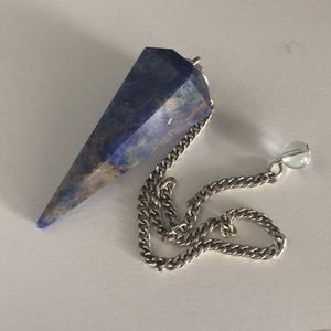 Lapis Pendulum, Healing Gemstone, Crystals